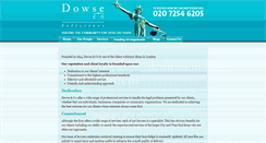Desktop Screenshot of dowse.co.uk